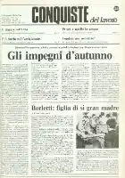Conquiste del Lavoro del 08/09/1980 N. 32 Anno 33