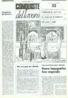 Conquiste del Lavoro del 09/09/1985 N. 32 Anno 38