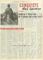 Conquiste del Lavoro del 01/09/1956 N. 33 Anno 9