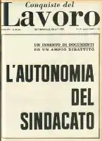 Conquiste del Lavoro del 23/08/1964 N. 33-34 Anno 17