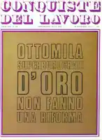 Conquiste del Lavoro del 26/11/1972 N. 33 Anno 25