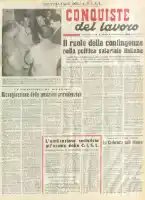 Conquiste del Lavoro del 08/09/1956 N. 34 Anno 9