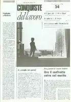 Conquiste del Lavoro del 23/09/1985 N. 34 Anno 38