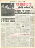 Conquiste del Lavoro del 03/09/1955 N. 35 Anno 8