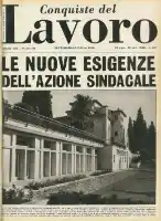Conquiste del Lavoro del 28/08/1966 N. 35-36 Anno 19