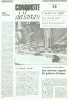Conquiste del Lavoro del 30/09/1985 N. 35 Anno 38