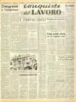 Conquiste del Lavoro del 18/09/1949 N. 36 Anno 2