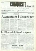 Conquiste del Lavoro del 02/10/1978 N. 36 Anno 31