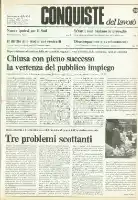 Conquiste del Lavoro del 01/10/1979 N. 36 Anno 32