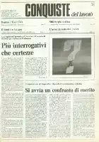 Conquiste del Lavoro del 28/09/1981 N. 36 Anno 34