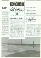 Conquiste del Lavoro del 01/10/1984 N. 36 Anno 37