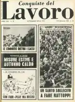 Conquiste del Lavoro del 09/09/1968 N. 37 Anno 21