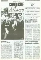 Conquiste del Lavoro del 14/10/1985 N. 37 Anno 38