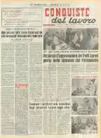 Conquiste del Lavoro del 12/10/1957 N. 38 Anno 10