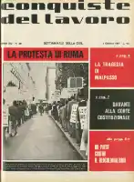 Conquiste del Lavoro del 01/10/1961 N. 38 Anno 14