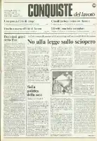 Conquiste del Lavoro del 15/10/1979 N. 38 Anno 32
