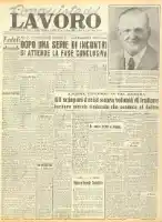 Conquiste del Lavoro del 08/10/1950 N. 39 Anno 3