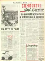 Conquiste del Lavoro del 09/10/1954 N. 39 Anno 7