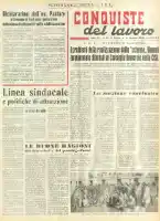 Conquiste del Lavoro del 13/10/1956 N. 39 Anno 9