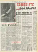 Conquiste del Lavoro del 19/10/1957 N. 39 Anno 10