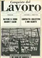 Conquiste del Lavoro del 23/09/1968 N. 39-40 Anno 21