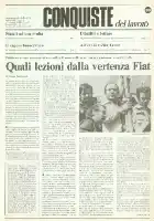 Conquiste del Lavoro del 27/10/1980 N. 39 Anno 33