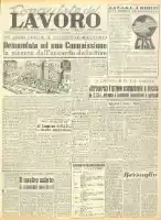 Conquiste del Lavoro del 15/10/1950 N. 40 Anno 3