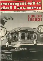 Conquiste del Lavoro del 07/10/1962 N. 40 Anno 15