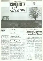 Conquiste del Lavoro del 29/10/1984 N. 40 Anno 37