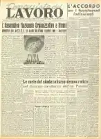 Conquiste del Lavoro del 22/10/1950 N. 41 Anno 3