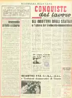 Conquiste del Lavoro del 23/10/1954 N. 41 Anno 7