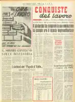 Conquiste del Lavoro del 15/10/1955 N. 41 Anno 8