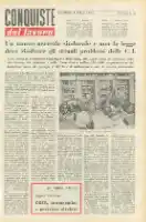 Conquiste del Lavoro del 09/10/1960 N. 41 Anno 13