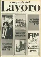 Conquiste del Lavoro del 07/10/1968 N. 41 Anno 21