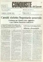 Conquiste del Lavoro del 02/11/1981 N. 41 Anno 34