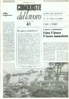 Conquiste del Lavoro del 05/11/1984 N. 41 Anno 37