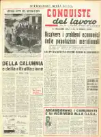 Conquiste del Lavoro del 30/10/1954 N. 42 Anno 7
