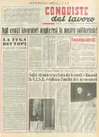 Conquiste del Lavoro del 03/11/1956 N. 42 Anno 9