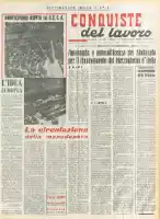 Conquiste del Lavoro del 09/11/1957 N. 42 Anno 10