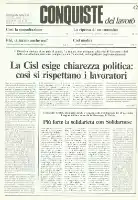 Conquiste del Lavoro del 15/11/1982 N. 42 Anno 35