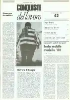 Conquiste del Lavoro del 12/11/1984 N. 42 Anno 37