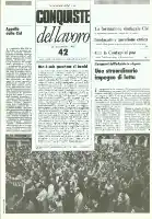 Conquiste del Lavoro del 18/11/1985 N. 42 Anno 38