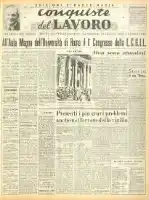 Conquiste del Lavoro del 04/11/1949 N. 43 Anno 2