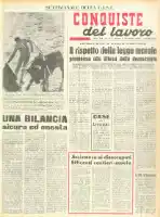 Conquiste del Lavoro del 06/11/1954 N. 43 Anno 7