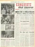 Conquiste del Lavoro del 29/10/1955 N. 43 Anno 8