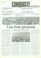 Conquiste del Lavoro del 27/11/1978 N. 44 Anno 31