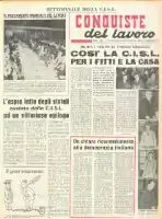 Conquiste del Lavoro del 20/11/1954 N. 45 Anno 7