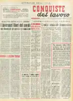 Conquiste del Lavoro del 24/11/1956 N. 45 Anno 9