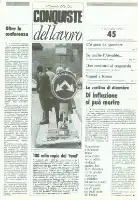 Conquiste del Lavoro del 05/12/1983 N. 45 Anno 36