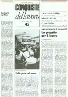 Conquiste del Lavoro del 03/12/1984 N. 45 Anno 37